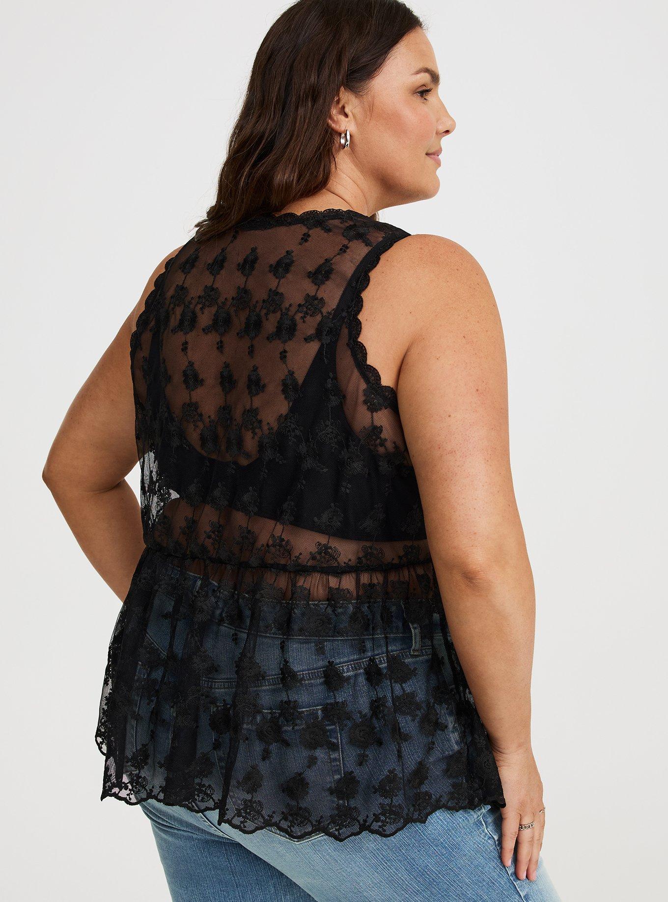 Lace V-Neck Tank