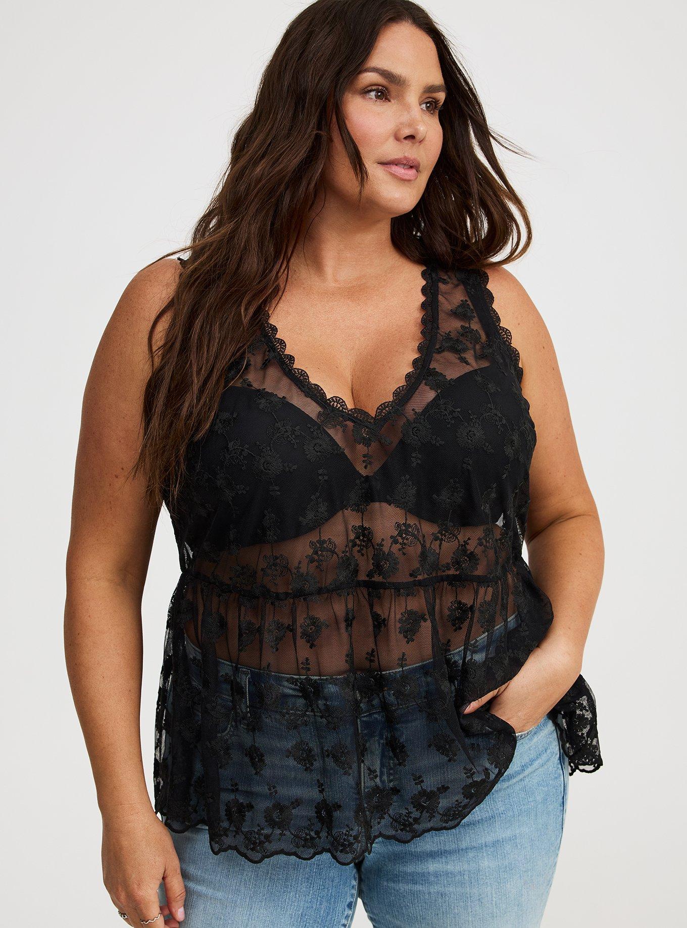 Lace V-Neck Tank