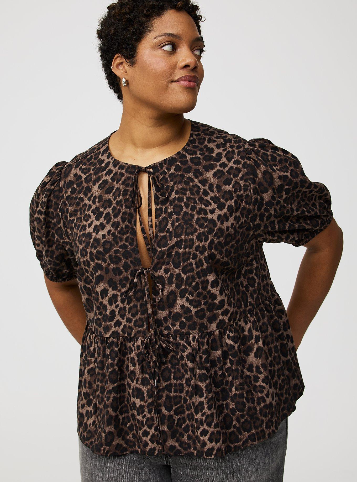 Tie-Front Blouse