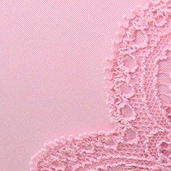 XO Plunge Push-Up Plunge Bra, SEA PINK, swatch