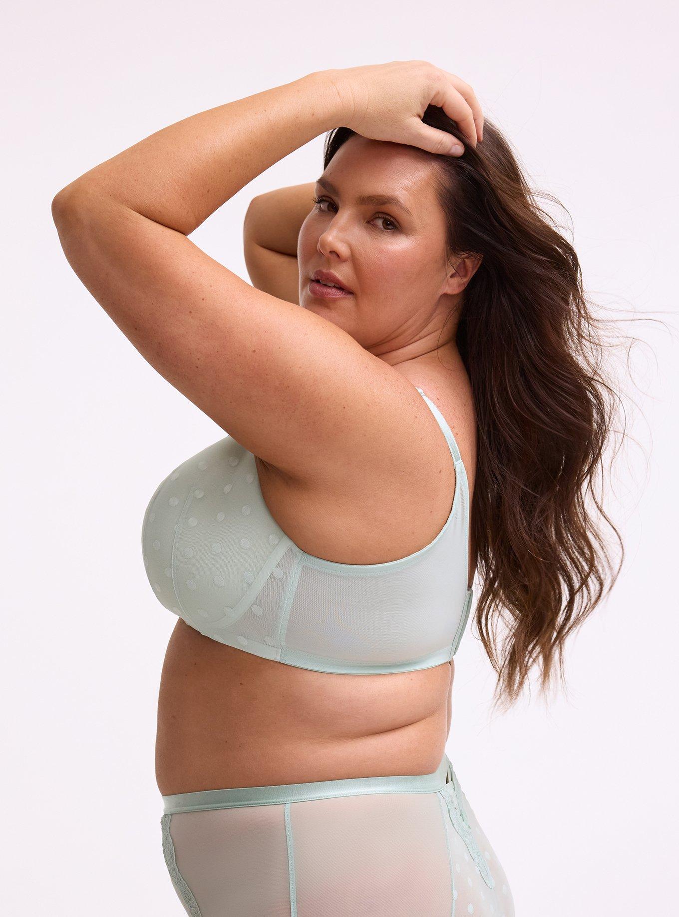 Wire-Free Lightly Lined Smooth Bra, HARBOR GRAY, alternate