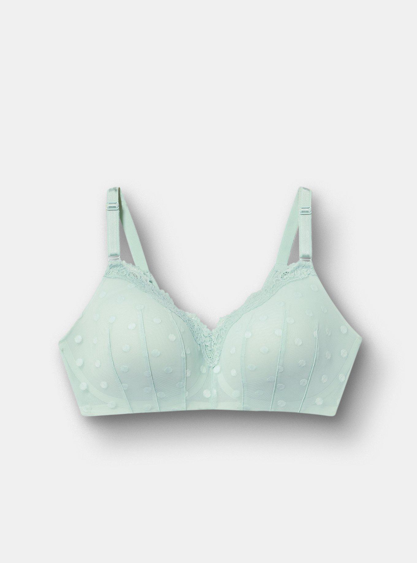 Wire-Free Lightly Lined Smooth Bra, HARBOR GRAY, hi-res