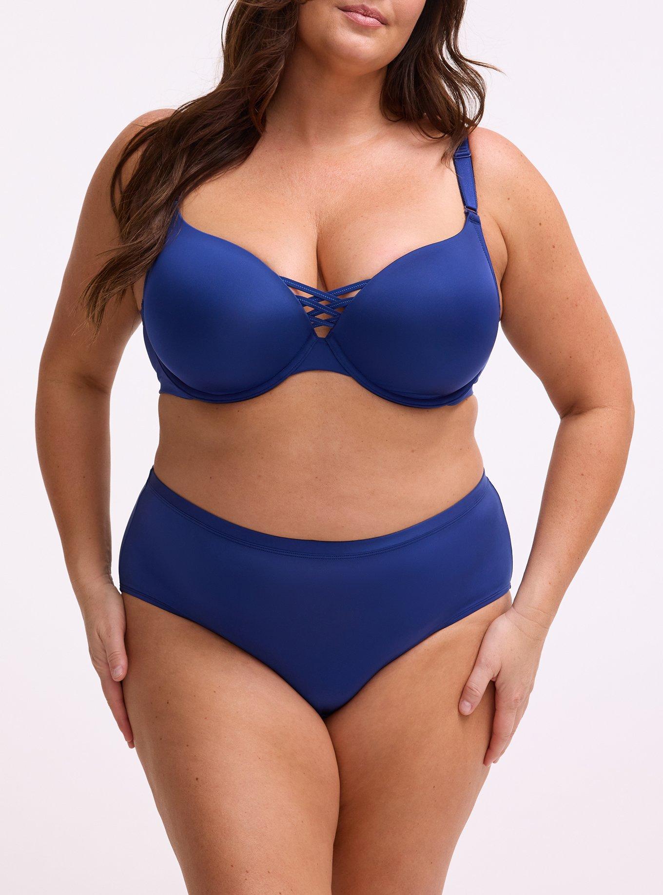 Second Skin Mid-Rise Cheeky Panty, BELLWETHER BLUE, alternate