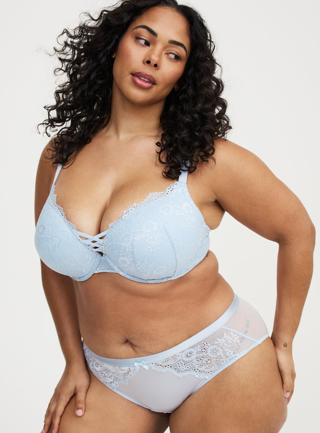 Demure Lace Mid-Rise Hipster Panty, SKYWAY, alternate