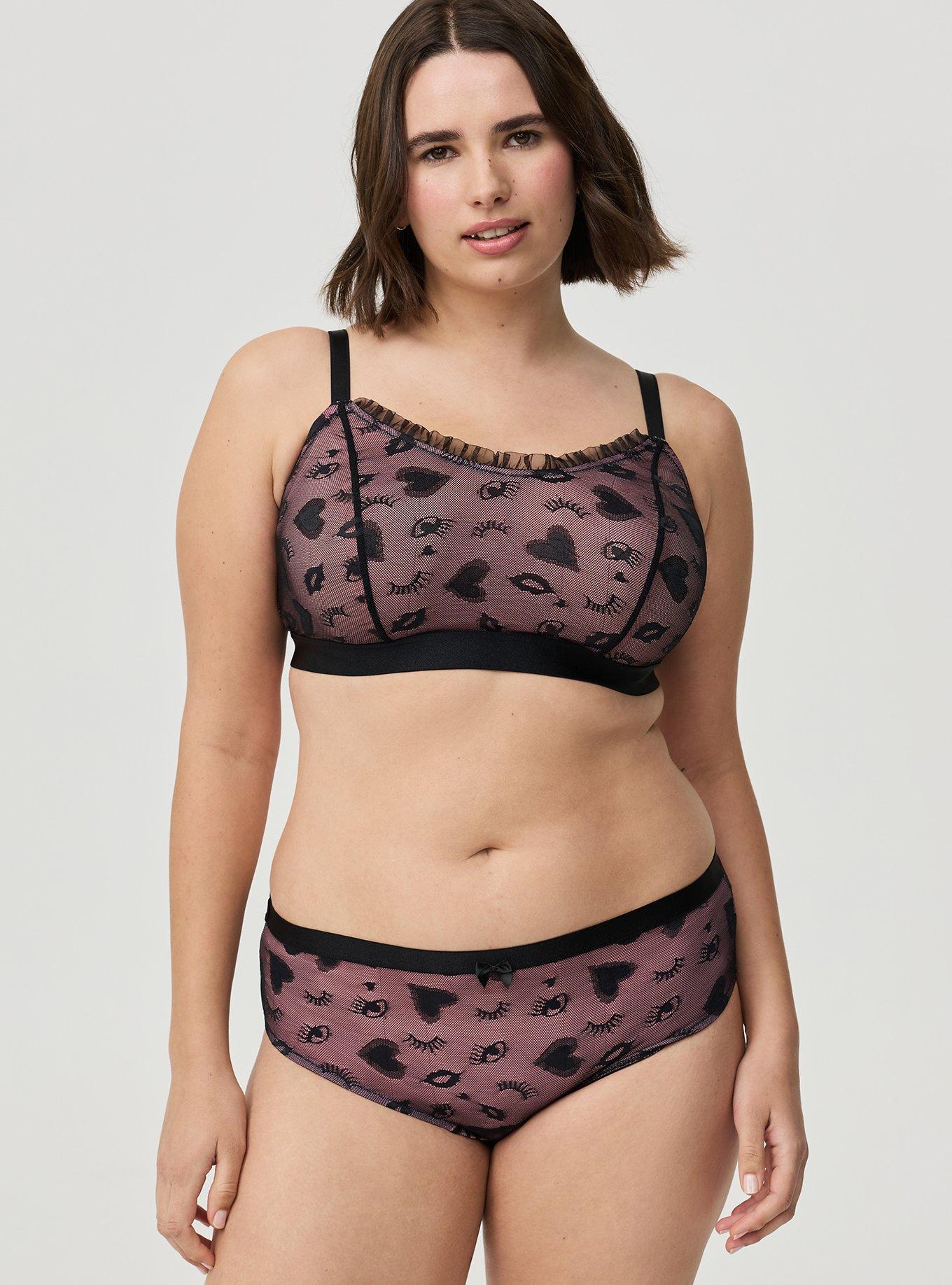 Love Lace Mid-Rise Hipster Panty