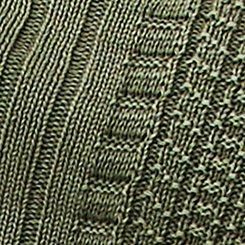 Cable Knit Pullover Sweater, DEEP DEPTHS, swatch