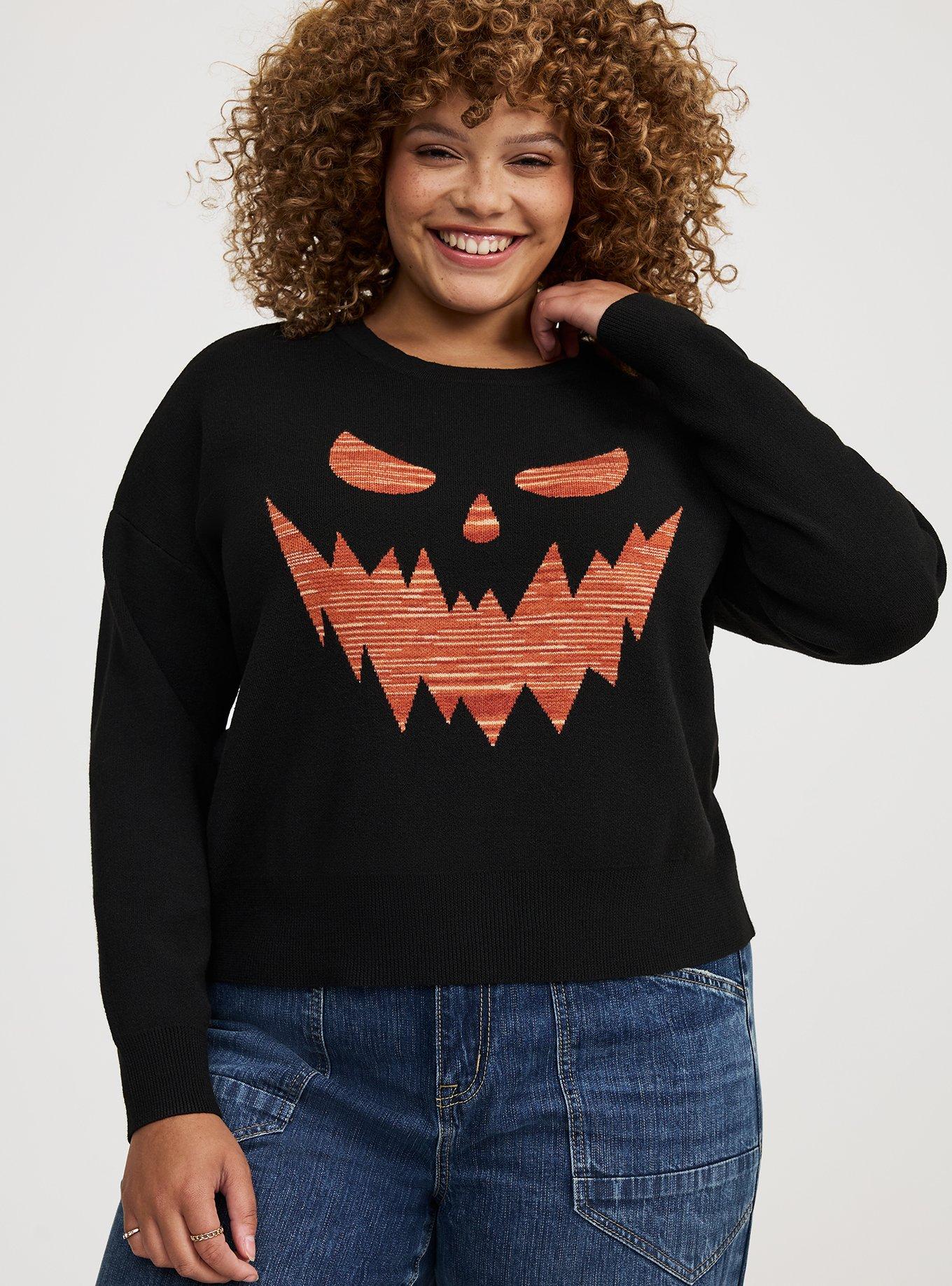 Luxe Cozy Crew Pullover Sweater, DEEP BLACK, hi-res