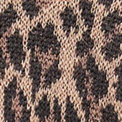 Open Front Cardigan, HYPER LEOPARD, swatch