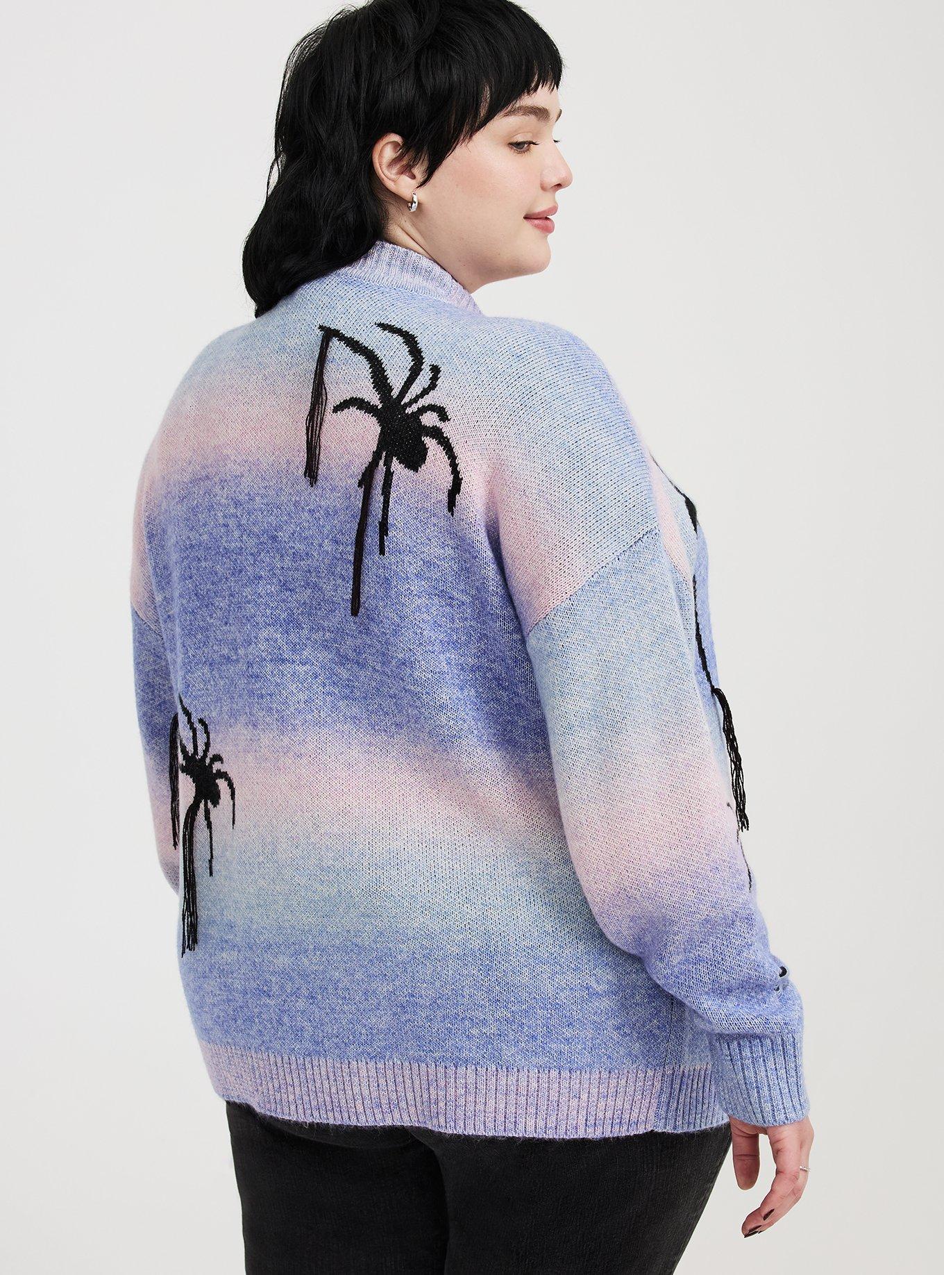 Plus Size - Open-Front Spider Cardigan - Torrid