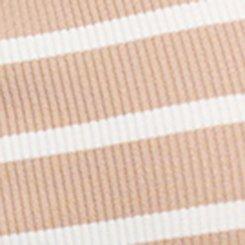 Plus Size Belle Isle Scallop Neck Puff Sleeve Top, PAIGE STRIPE ALMONDINE / WHISPER WHITE, swatch