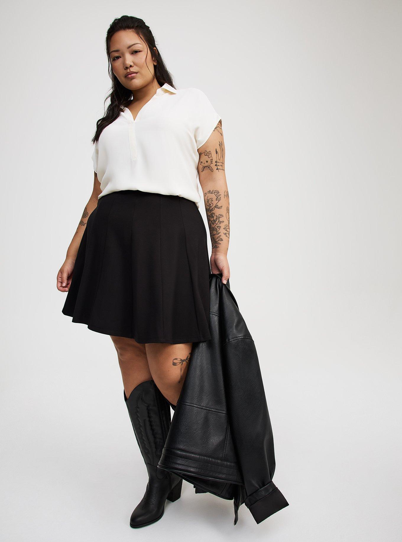Georgette Dolman Popover Top