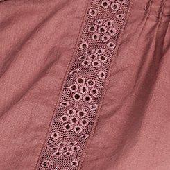 Plus Size Button-Front Tie-Waist Blouse, ROSE TAUPE, swatch