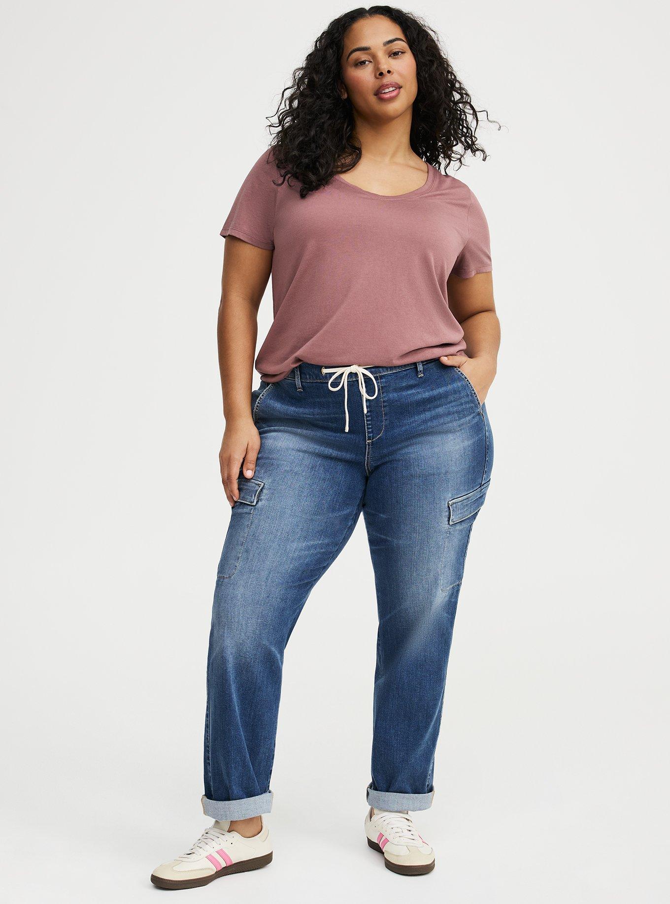 Weekend Boyfriend Mid-Rise Straight Jean, VENUS, hi-res