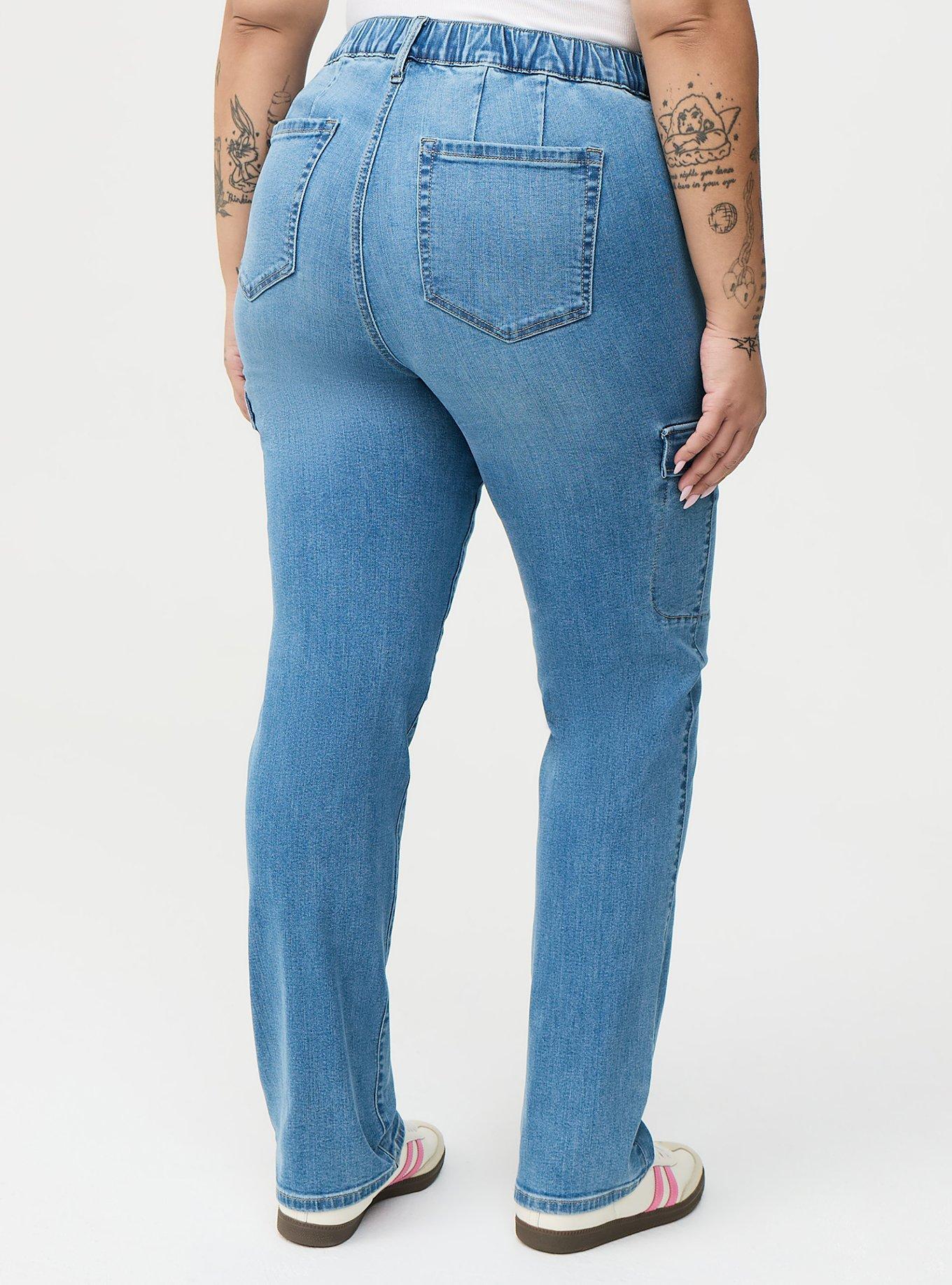 Weekend Boyfriend Mid-Rise Straight Jean, MIDHEAVEN, alternate