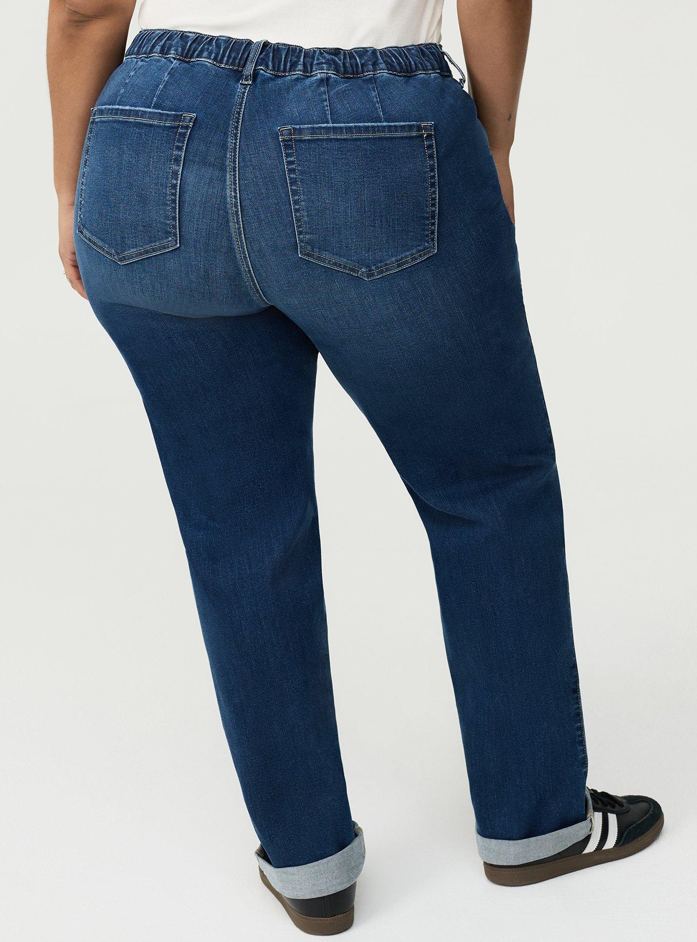 Weekend Boyfriend Mid-Rise Straight Jean, STELLIUM, alternate