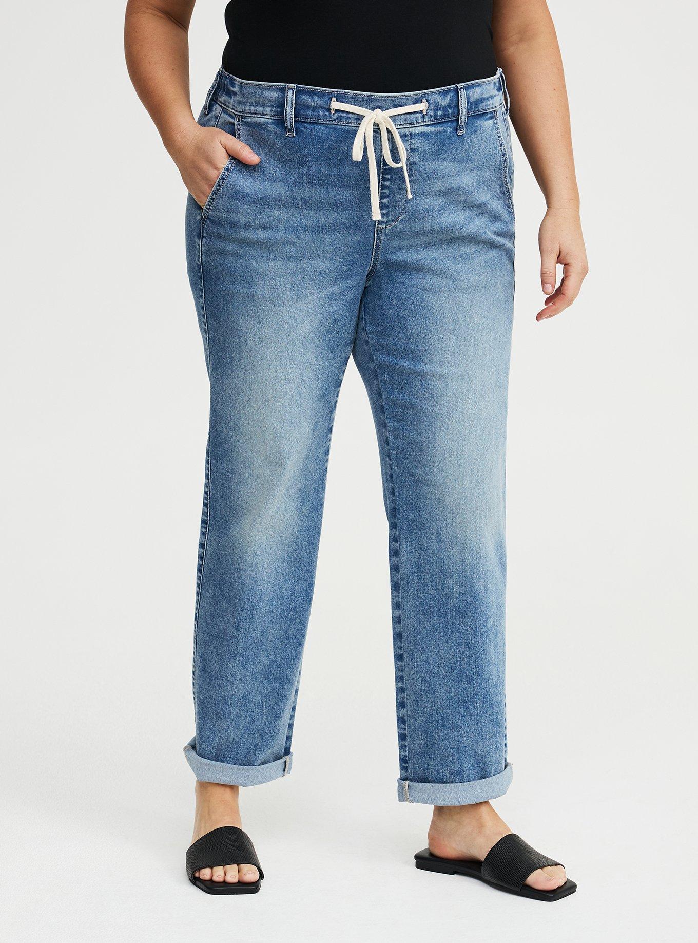 Weekend Boyfriend Mid-Rise Straight Jean, GAIA, alternate