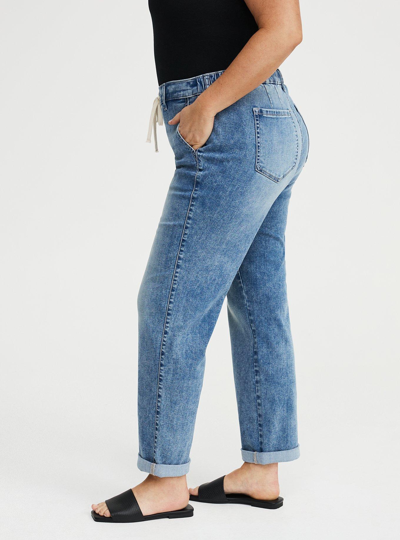 Weekend Boyfriend Mid-Rise Straight Jean, GAIA, alternate