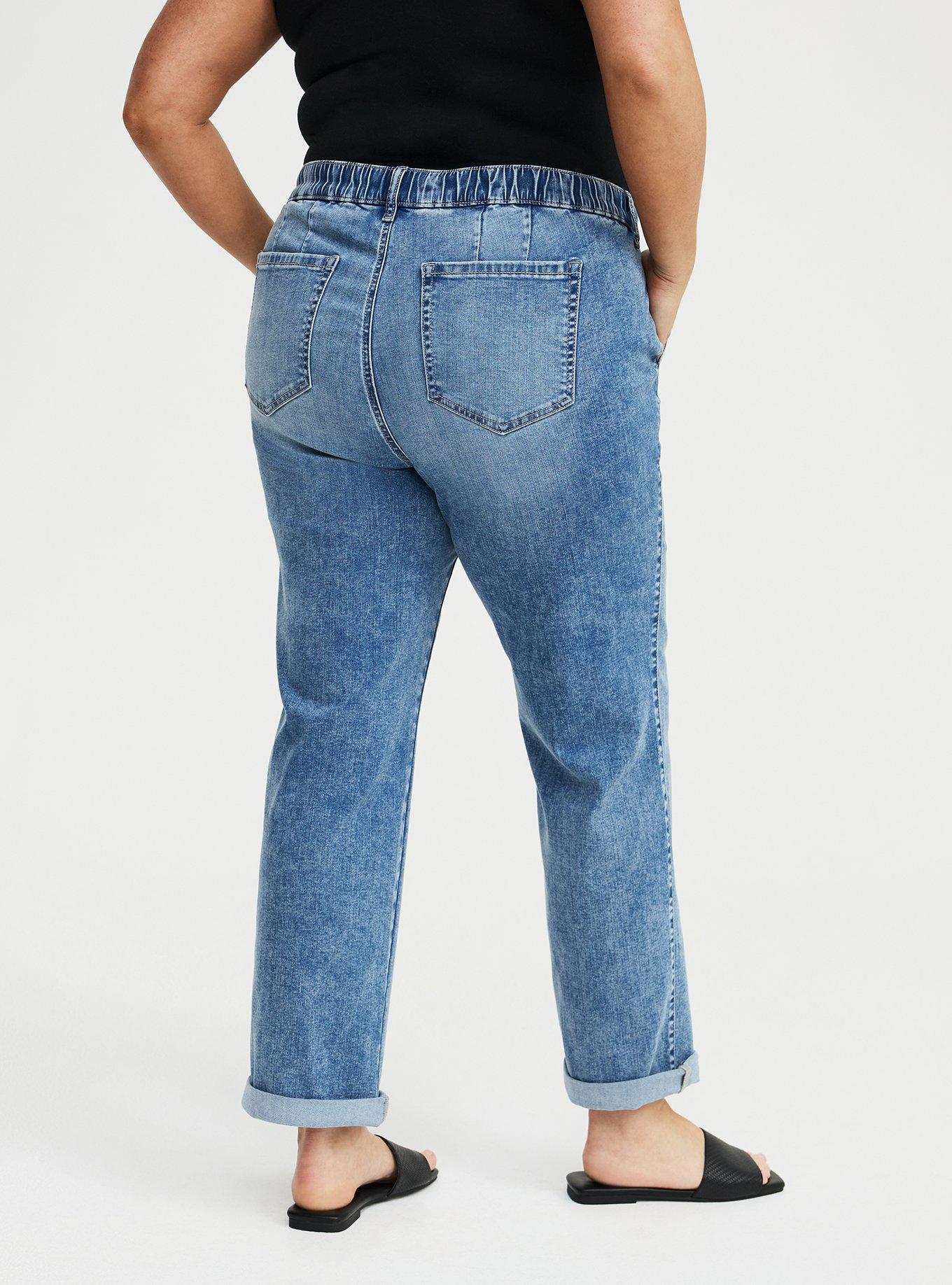 Weekend Boyfriend Mid-Rise Straight Jean, GAIA, alternate