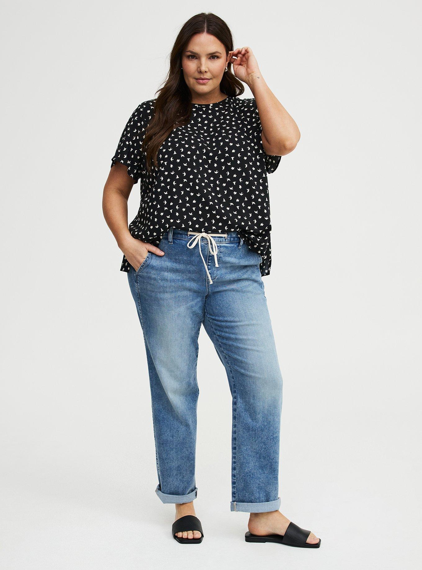 Weekend Boyfriend Mid-Rise Straight Jean, GAIA, hi-res