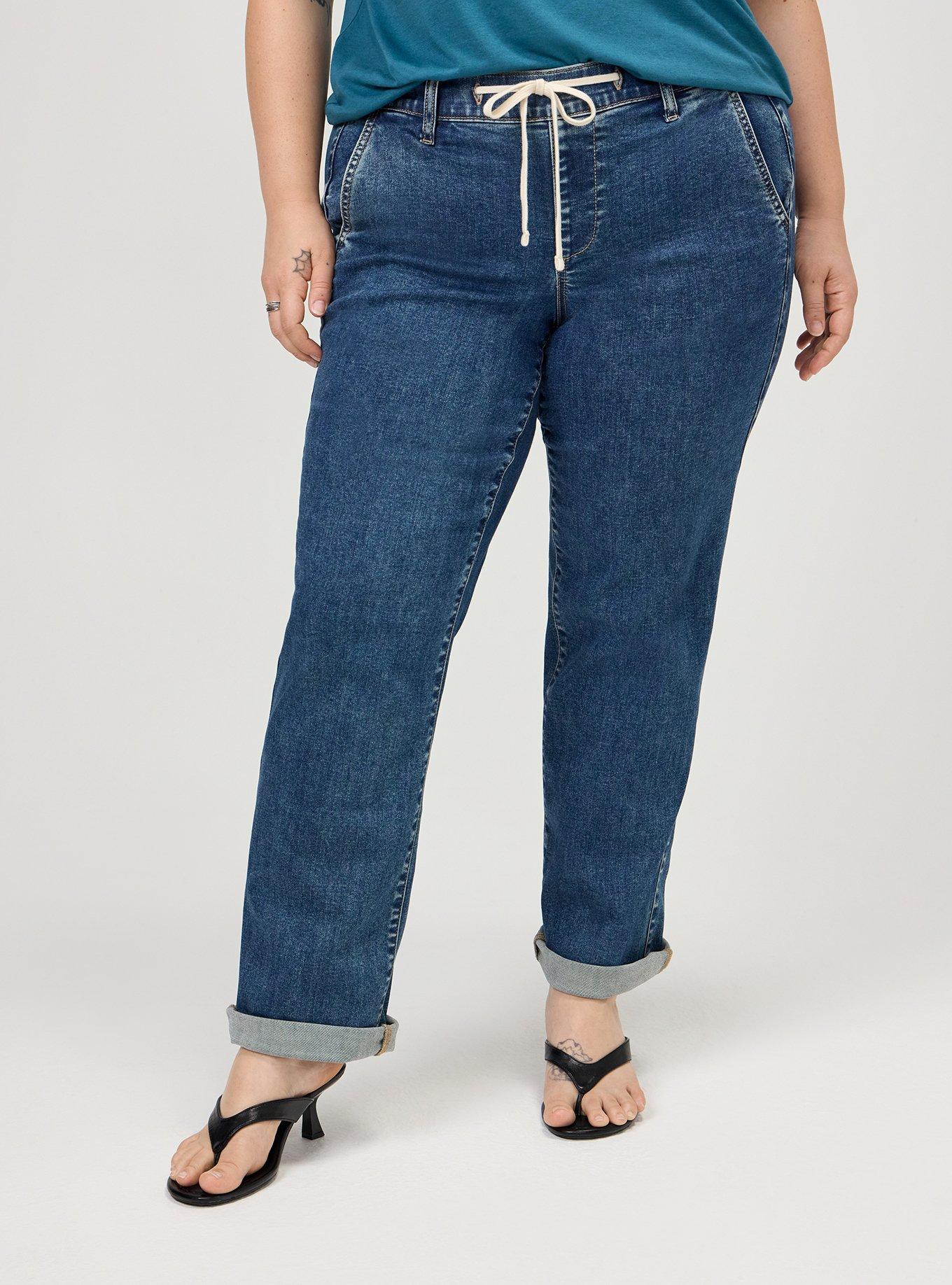Weekend Boyfriend Mid-Rise Straight Jean, MERCURY, alternate