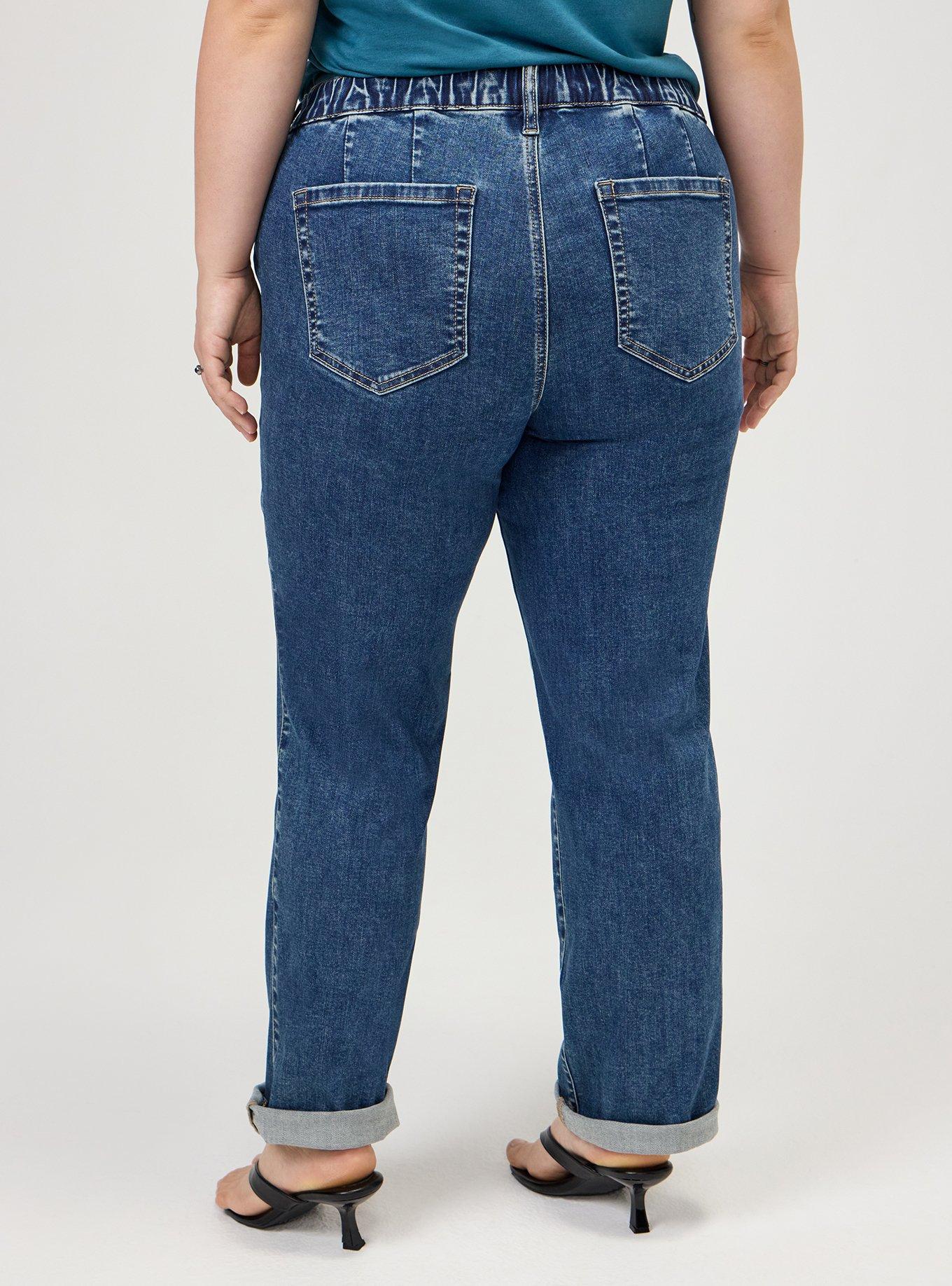 Weekend Boyfriend Mid-Rise Straight Jean, MERCURY, alternate