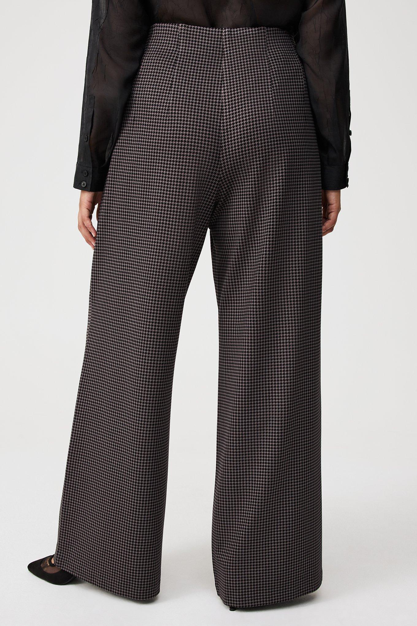 Pull-On Wide-Leg Lightweight Ponte Pant