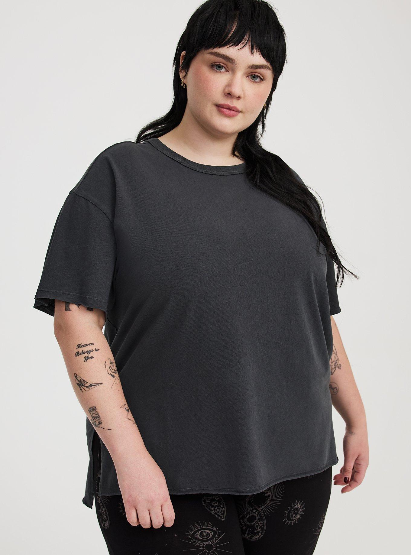 Cotton Crew Boxy Tee