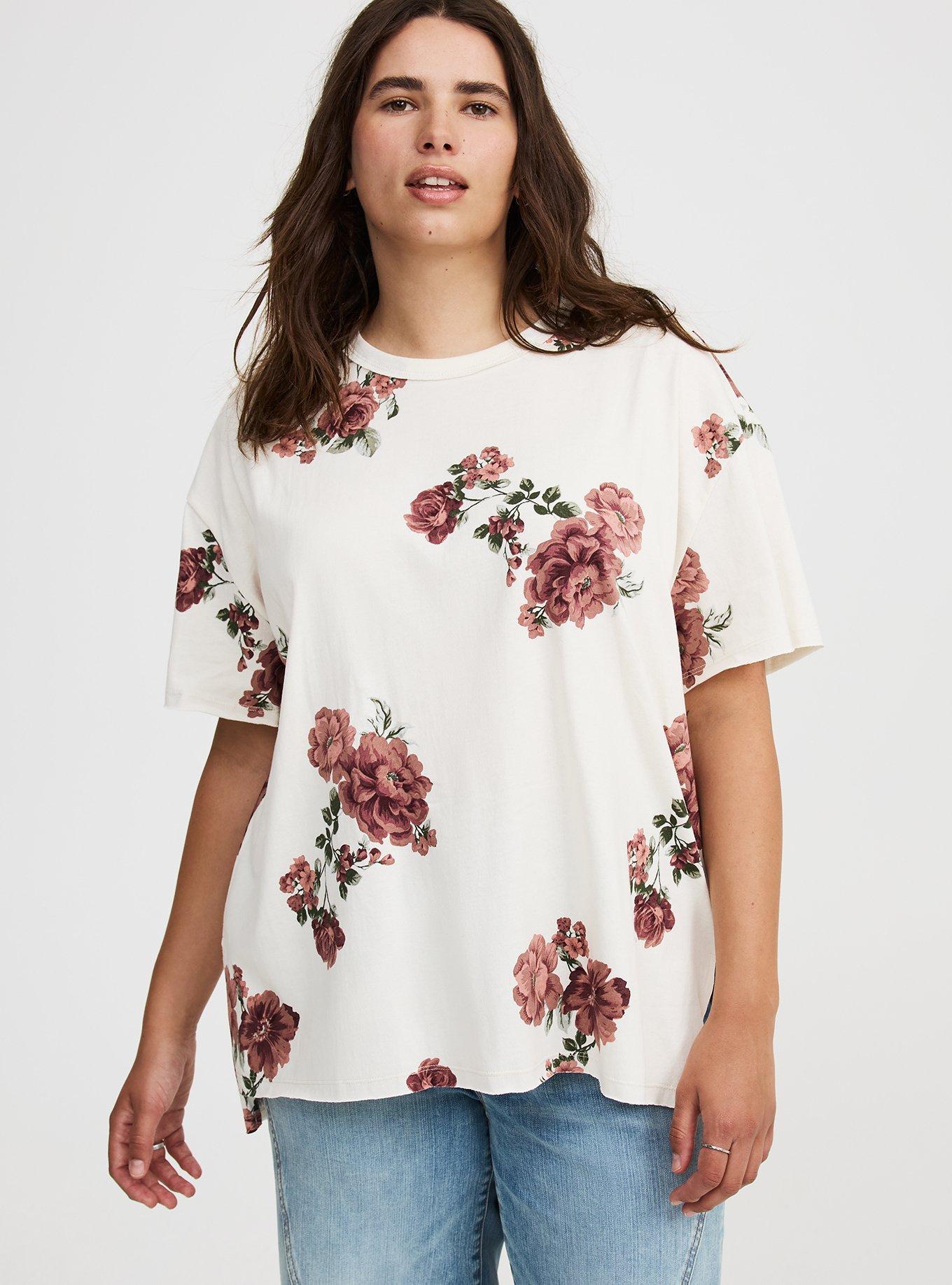 Cotton Crew Boxy Tee
