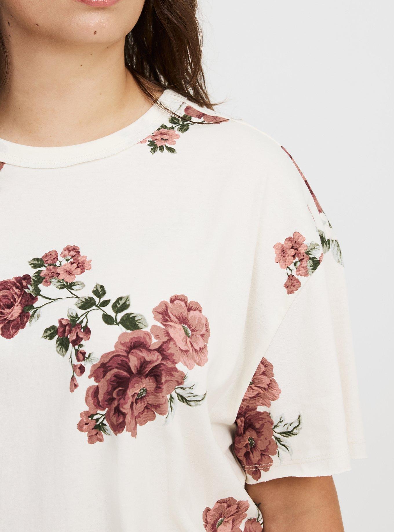 Cotton Crew Boxy Tee