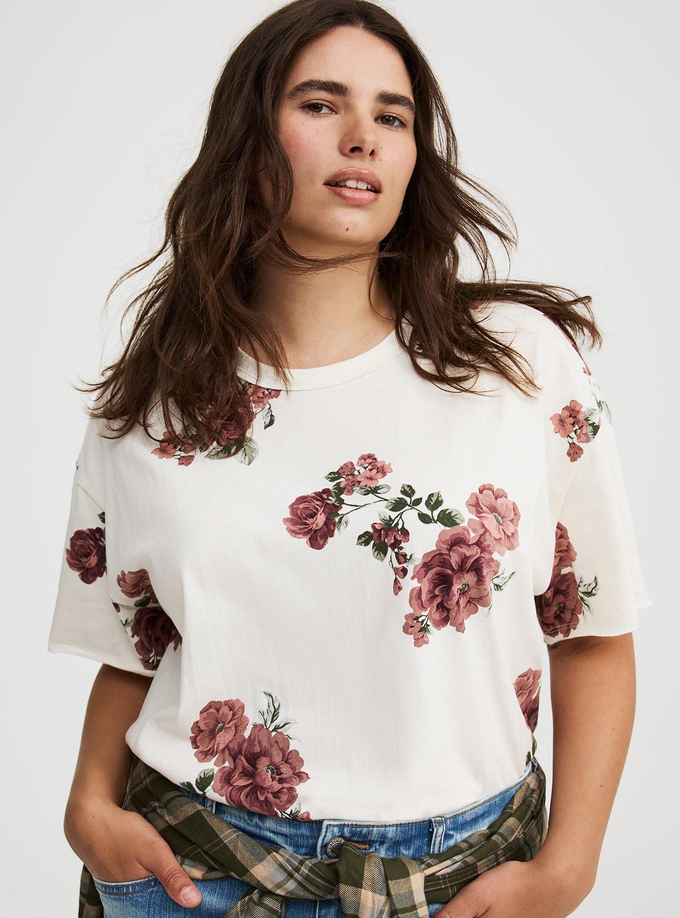 Cotton Crew Boxy Tee