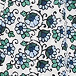 Plus Size Belle Isle Tie-Front Tiered Top, BELLE BOHO WHISPER WHITE, swatch