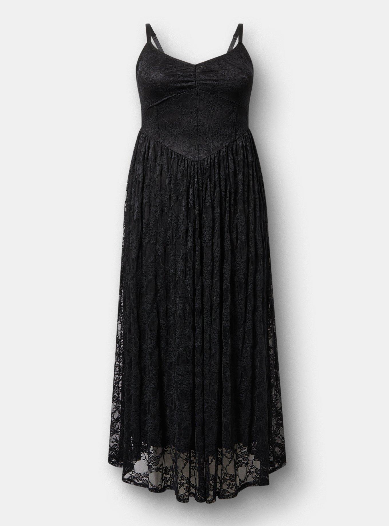 Plus Size - Stretch Lace Bustier Maxi Dress - Torrid