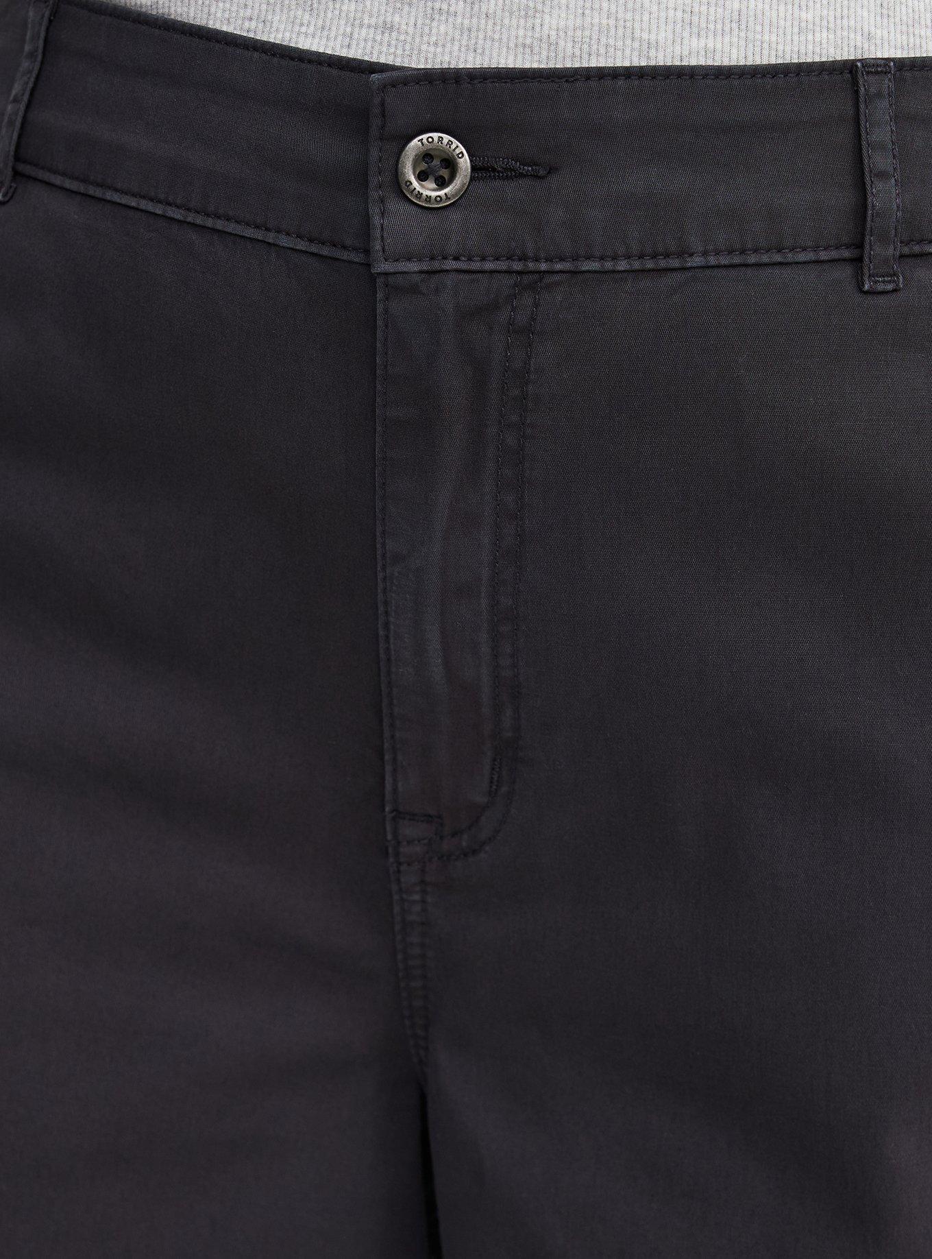 High-Rise Wide-Leg Baggy Chino Pant, PHANTOM, alternate