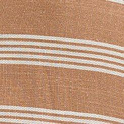 Belle Isle Shirt Mini Dress, BANNER STRIPE ALMONDINE, swatch