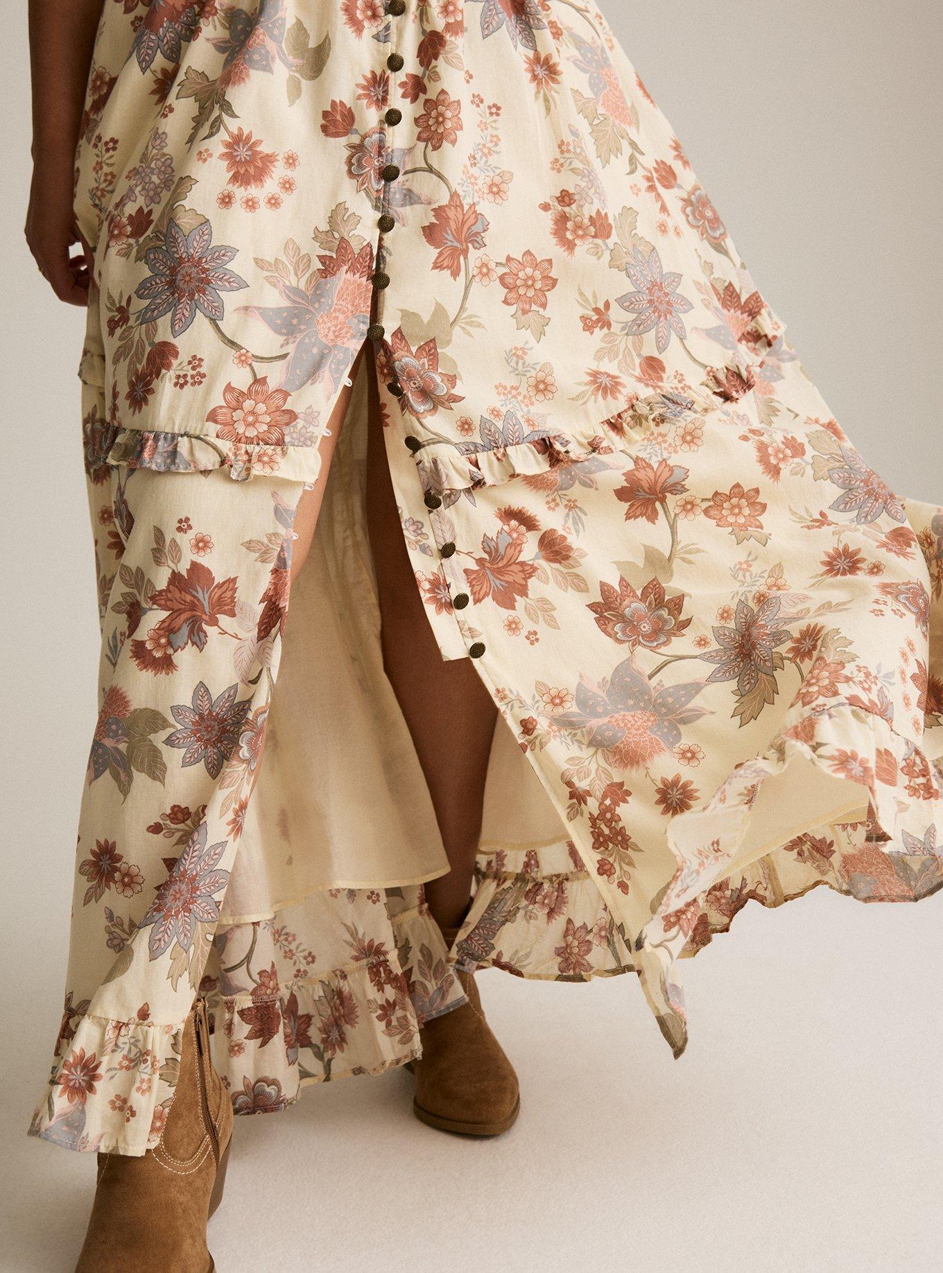 Festi Drop Waist Maxi Dress