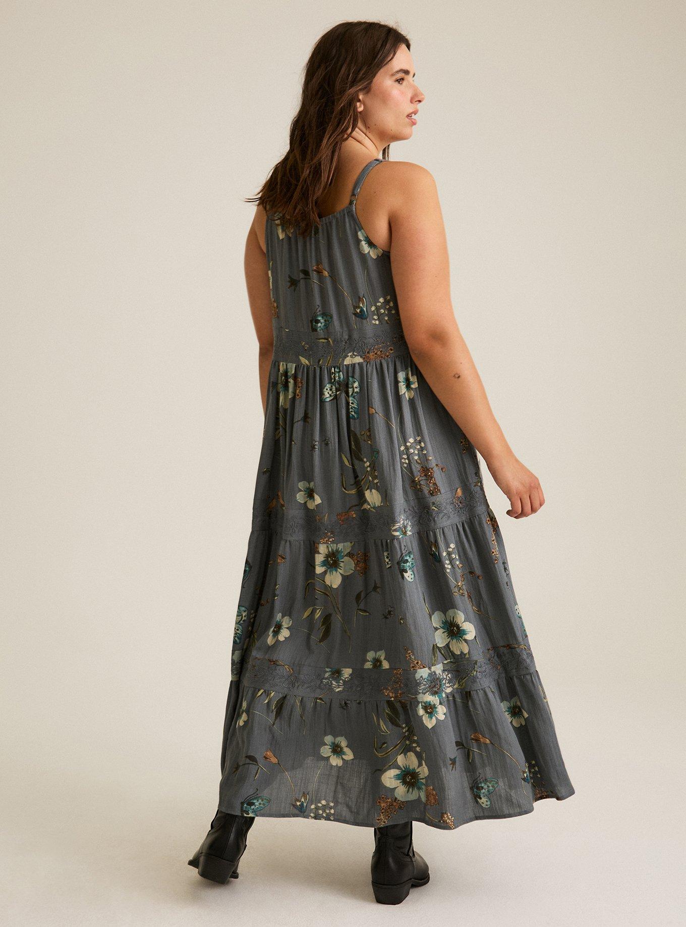 Festi Pleated Maxi Dress