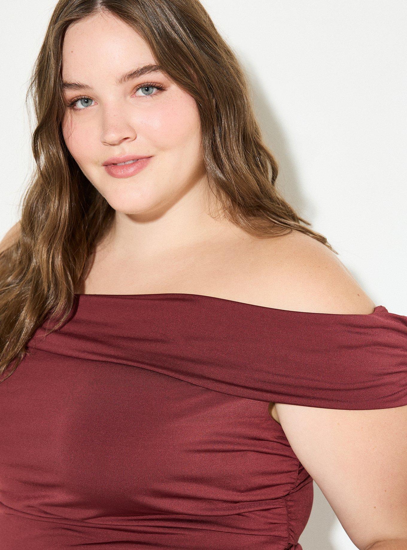 LoveSick Off-Shoulder Mini Dress