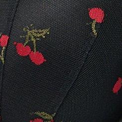 Perfect T-Shirt Bra, RICH BLACK RED CHERRIES, swatch