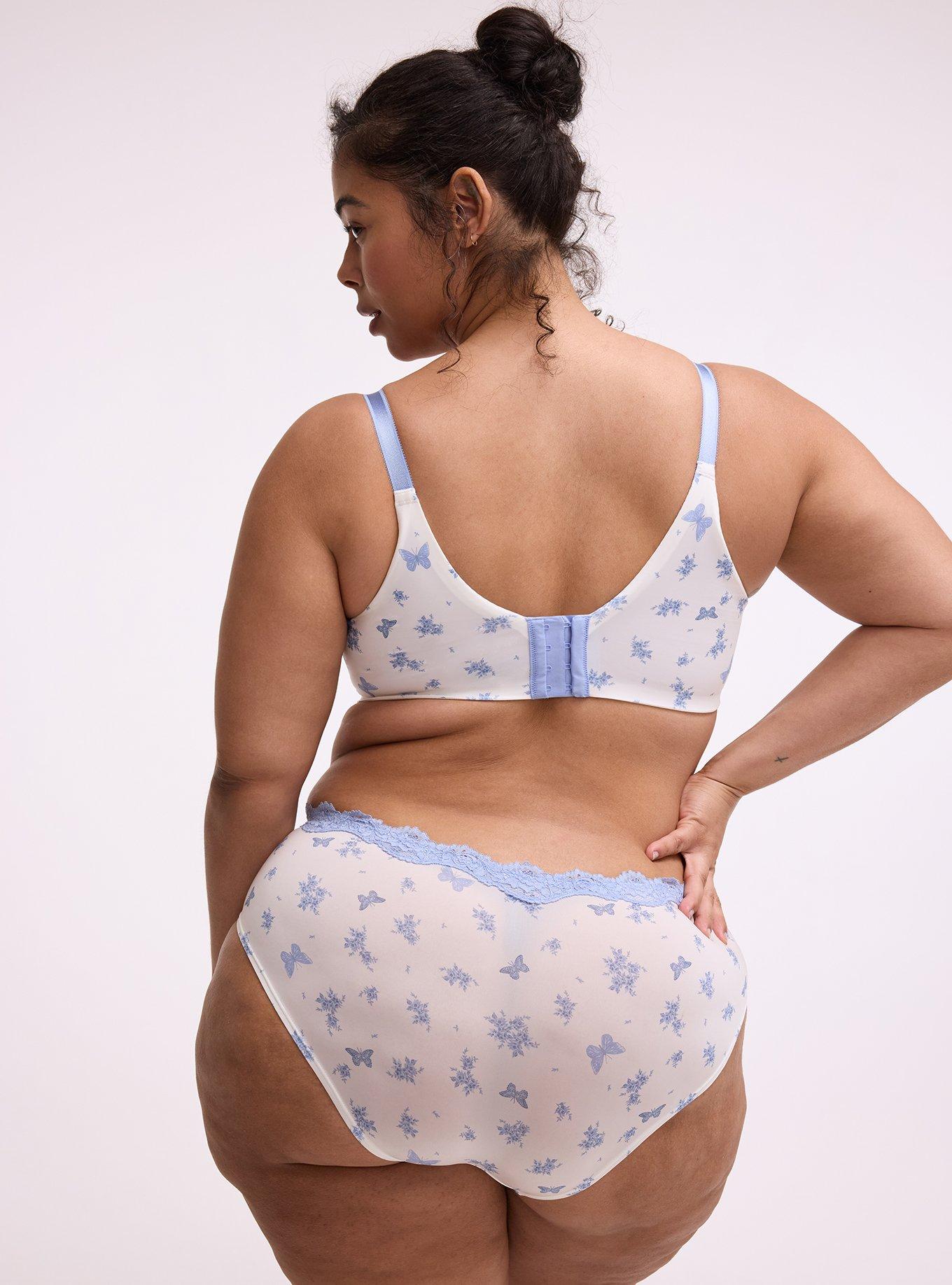 XO Plunge Push-Up Smooth Bra, COQUETTE FLORAL, alternate