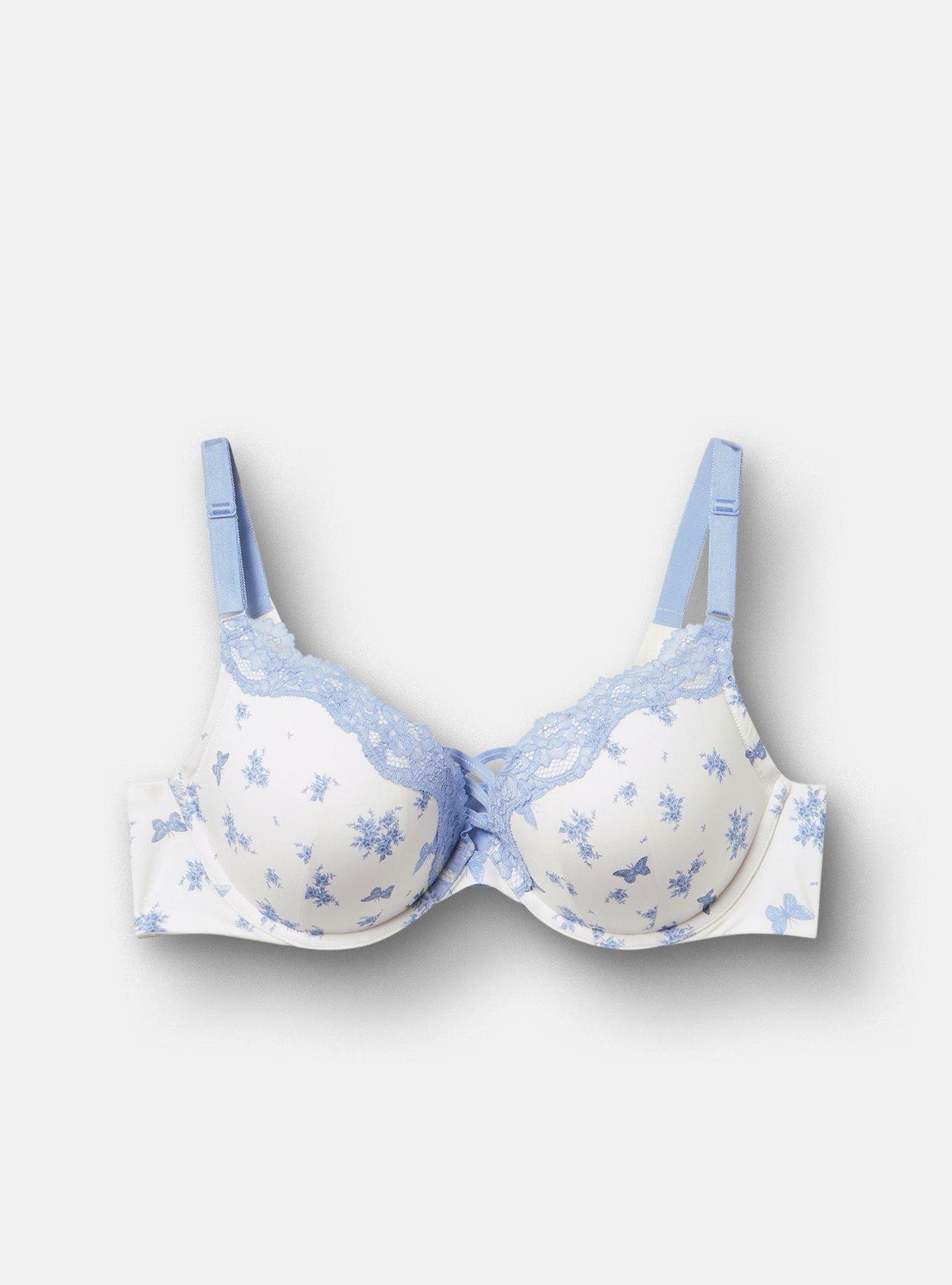 XO Plunge Push-Up Smooth Bra, COQUETTE FLORAL, hi-res