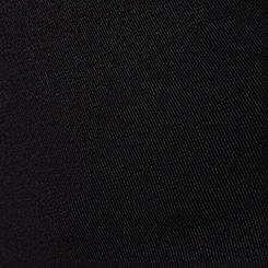 Plus Size Full-Length Pocket Flare Legging, DEEP BLACK, swatch