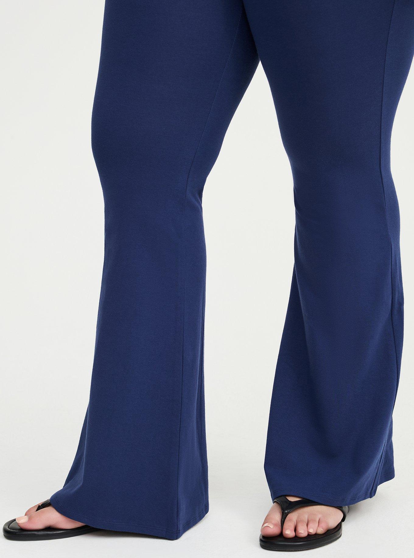 Plus Size - Full Length Pocket Flare Legging - Torrid