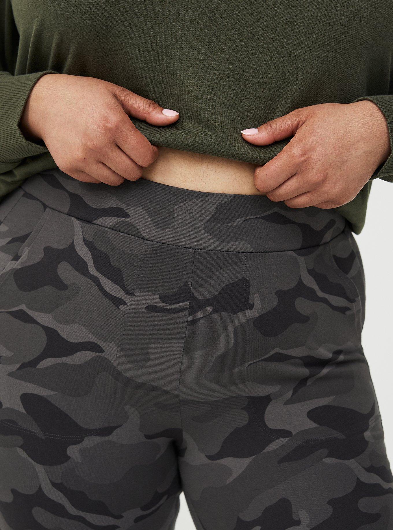 Full-Length Pocket Flare Legging, CAMO CADET, alternate