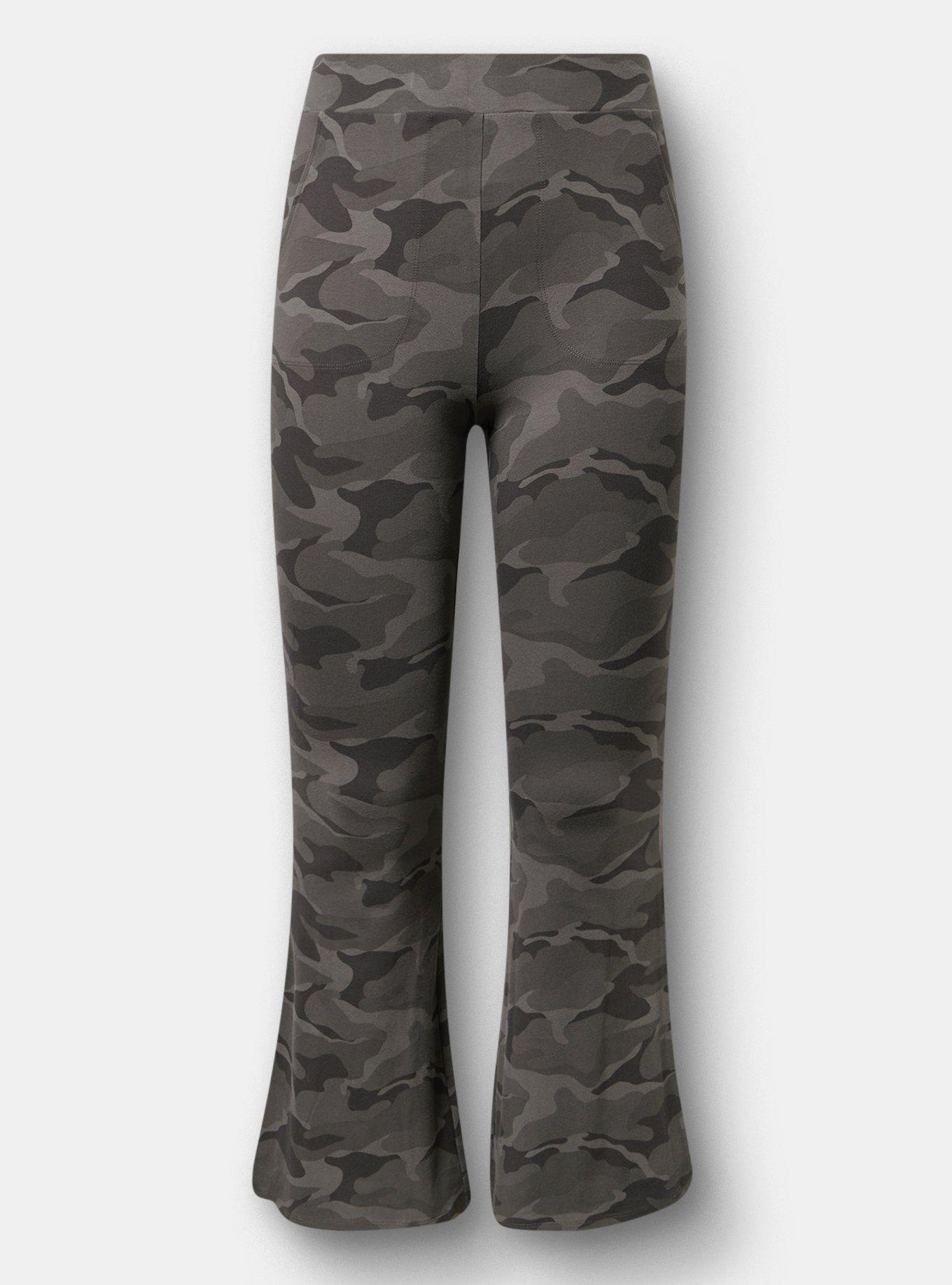 Full-Length Pocket Flare Legging, CAMO CADET, hi-res