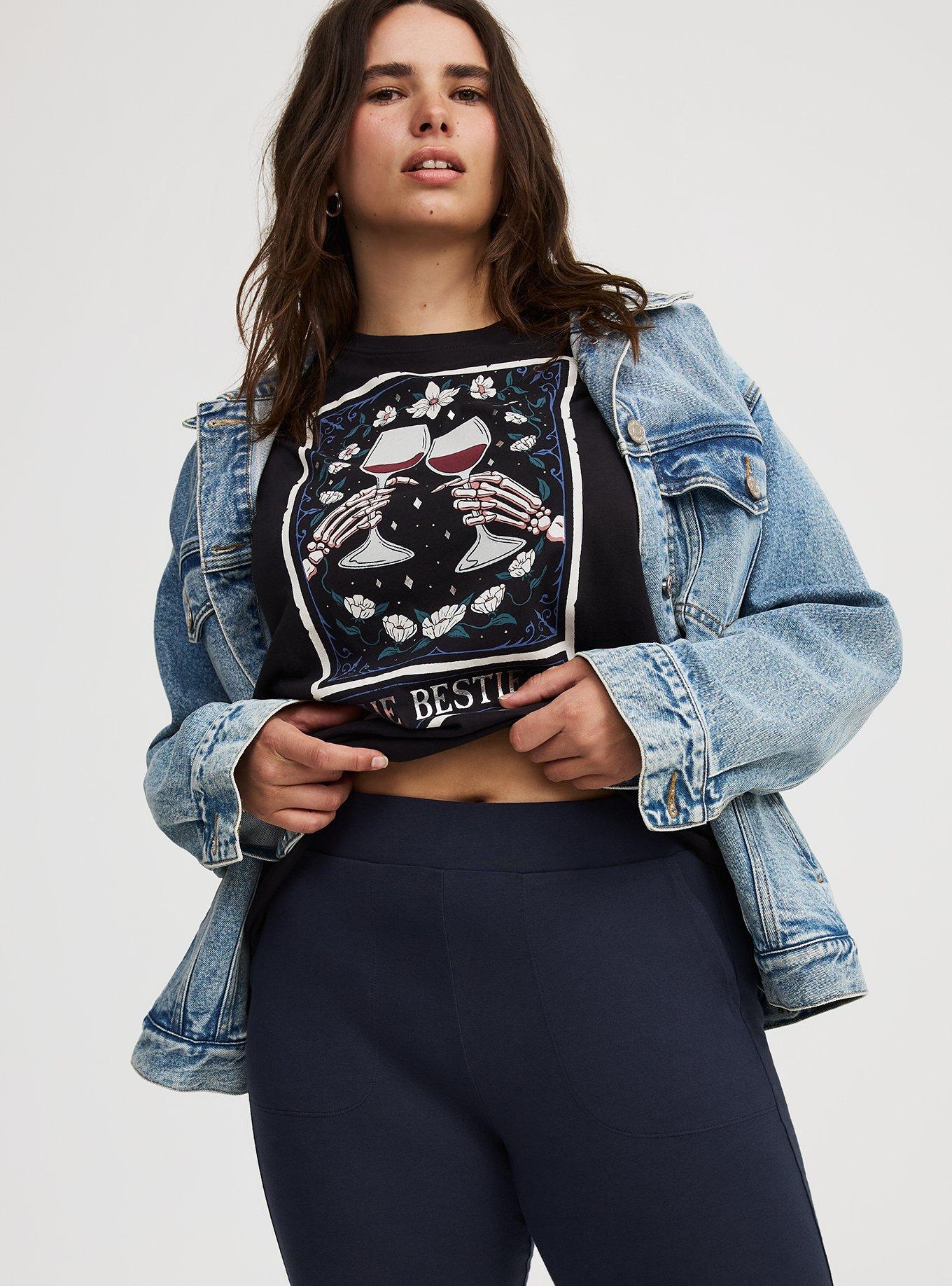 Full-Length Pocket Flare Legging