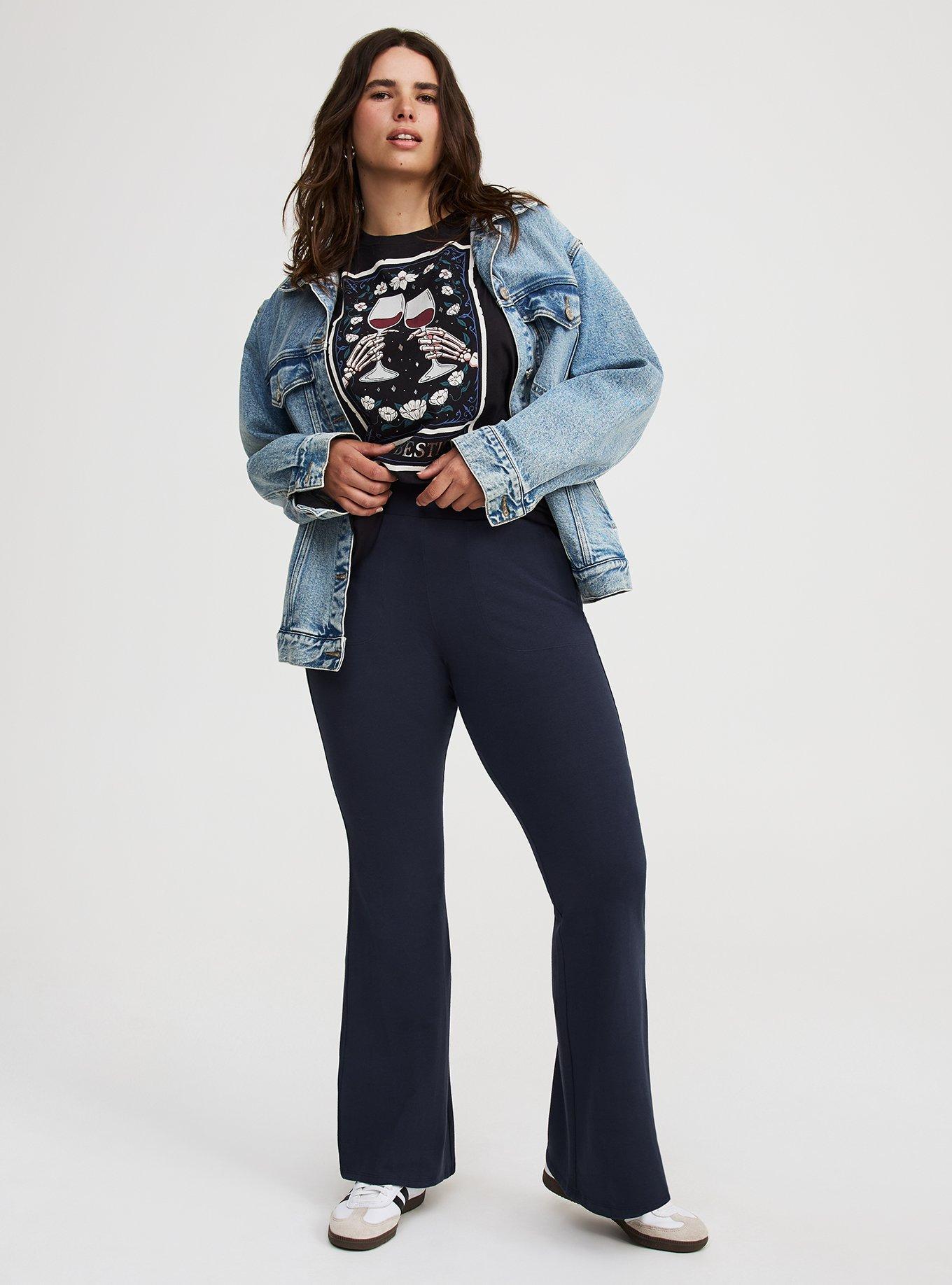 Full-Length Pocket Flare Legging