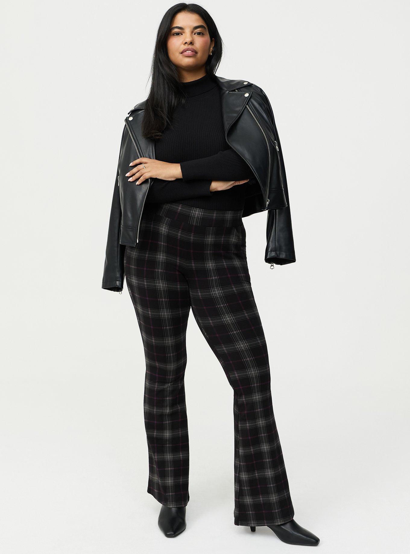 Pull On Pixie Wide Leg Studio Luxe Ponte Pant