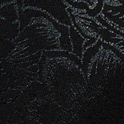 Full-Length Pocket Flare Legging, WESTERN EMBOSSED FLORAL BLACK, swatch