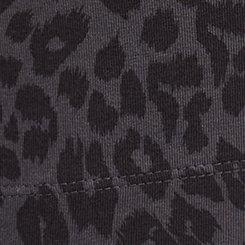 Plus Size Full-Length Pocket Flare Legging, HYPER LEOPARD FORGED IRON, swatch