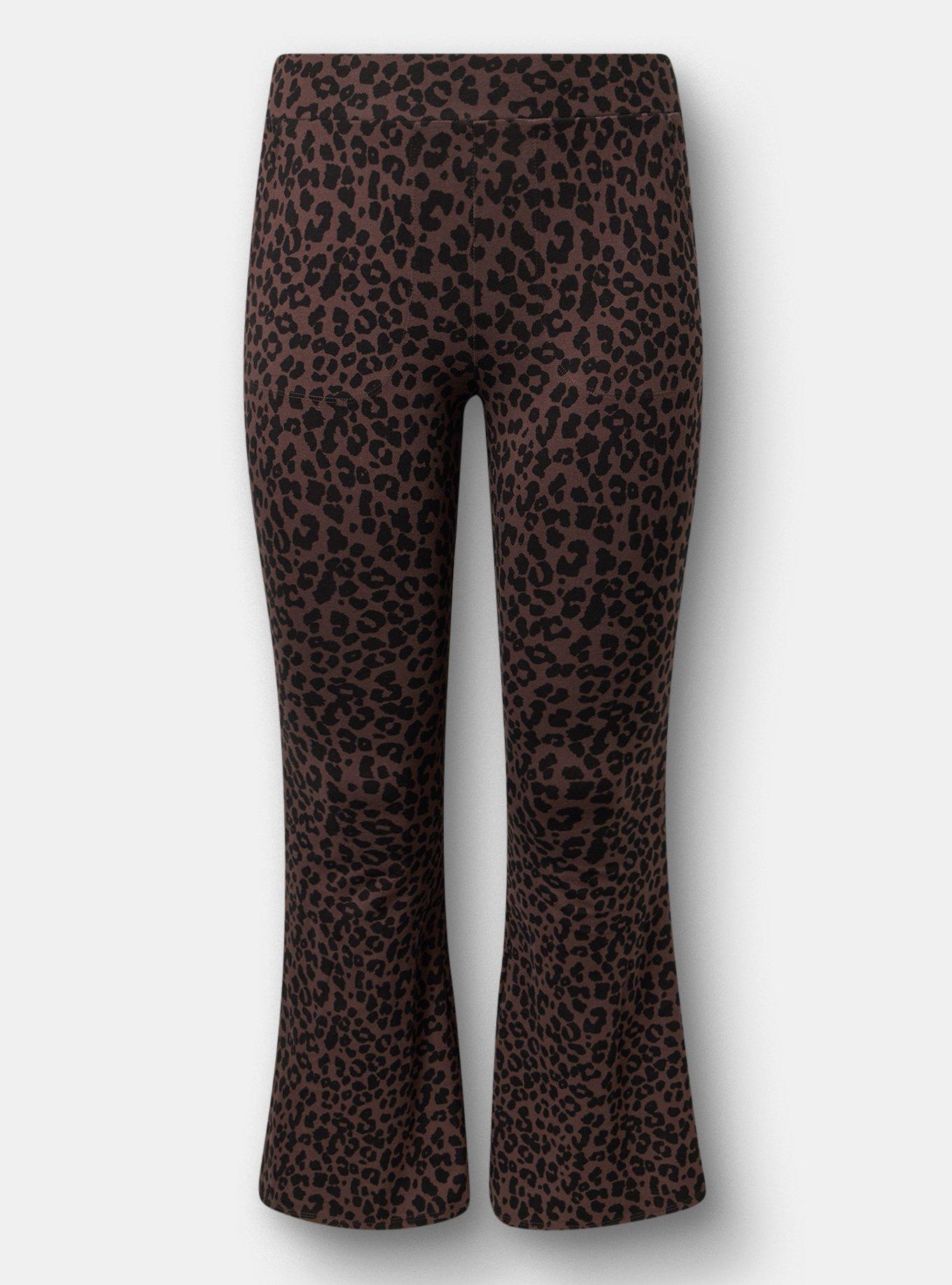Full-Length Pocket Flare Legging, REAL DEAL LEO BROWN, hi-res